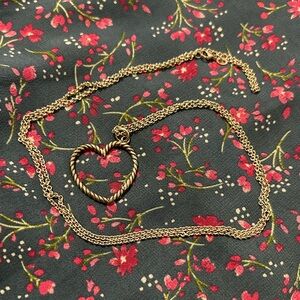 James Avery Changeable Heart Charm Necklace